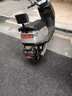 永久电动摩托车2025新款72V黑金石墨烯长续航NFC智能两轮电摩电动车 绿色/1800W/双碟刹 72V23A-全新黑金石墨烯-整车发货 实拍图