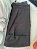卡宾男装 宽松伞兵裤加绒2024秋冬新款休闲裤卡扣工装直筒裤Y 煤黑色01 M /170/48 实拍图