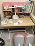 读书郎儿童学习书桌椅套装多功能可升降中小学生桌椅子写字桌家用课桌 三层高书架+手摇椅+9cm真追背粉 实拍图