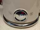 美的（Midea）艺术家电热水壶  烧水壶自动断电保温一体  1.6L大容量电热水壶 316L不锈钢恒温壶 精准控温 63-Q 实拍图