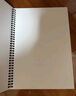 得力（deli）16K40张牛皮纸竖翻画材绘画可立美术专用本素描本竖翻空白绘画本73601-S 实拍图