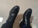 海澜之家HLA皮鞋男士商务休闲秋冬德比正装鞋子男H135/H171 黑色39 实拍图