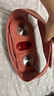 飞利浦（PHILIPS）腰部按摩仪【撑腰宝】按摩器缓解腰痛腰酸暖宫按摩腰带护腰仪送男女友父母节日生日礼物5202B红 实拍图