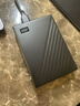 西部数据（WD）5TB 移动硬盘 USB3.0 My Passport随行版2.5英寸 黑 机械硬盘 笔记本电脑外接 大容量加密存储 实拍图