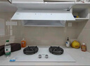 海尔（Haier）【小红花燃气灶】5.2kw天然气双灶家用台嵌两用 白色面板烟灶联动 68%高热效率 Q2BEC(天)可调节 实拍图