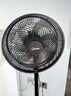 美的（Midea）【超级单品】七叶轻音立式电风扇家用柔风落地扇台式桌面小型风扇大风量节能摇头宿舍电扇 SAF30AB 实拍图