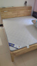 意米之恋实木床橡胶木灯款床1.8m*2m床+10cm椰棕床垫 包安装 DXA-04(套装) 实拍图