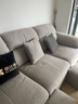 酷比得2025新款现代简约奶油风沙发客厅转角贵妃组合猫抓布艺沙发 2.58米单扶手单位*2+单人位 (尊享版云端坐感)微光雪尼尔绒 实拍图