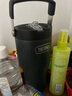 膳魔师（THERMOS）保温杯拎拎杯860ml男女儿童吸管水杯子中秋国庆节礼物TSKP-BK 实拍图