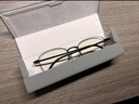 米家小米防蓝光眼镜 平光无度数防辐射眼镜手机电脑男女黑色 实拍图