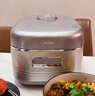 美的（Midea）电饭煲电饭锅4-5人家用5升大容量 炫彩大屏金属机身大火力煮饭锅智能预约微压MB-RE517 实拍图