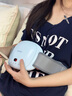 名创优品（MINISO）砭石揉腹仪腹部按摩仪按摩器揉肚子神器艾灸全自动按摩促进肠胃蠕动仪器生日礼物女士女生妈妈实用 【天空蓝】艾饼热灸+红光渗透暖腹+34MM砭石揉腹 七夕情人节礼物/智能定时+红光暖腹+腹/腿/背可用 实拍图