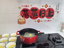 炊大皇珐琅锅铸铁锅家用炖锅砂锅汤锅焖烧锅电磁炉燃气煮锅24cm 实拍图
