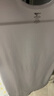 七匹狼短袖T恤男士95%棉高品质纯色背心舒适打底衫运动休闲汗衫半袖内衣 圆领白色单条装-纯棉吸汗透气 L (170) 推荐体重100-120斤 实拍图