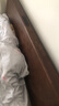源氏木语全实木床现代简约橡木多功能主卧大床北欧风小户型卧室夜灯双人床 橡胶木胡桃色低铺1.5*2m无垫 实拍图
