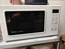 美的（Midea）变频小清新微波炉 液晶屏幕 磨砂面板 小型20L家用 匠心工艺（PM2002） 实拍图