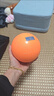 361°中考实心球2公斤全国中学生专用训练比赛考试投掷充气实心球2kg 2kg （公斤）橙色【初中生推荐】 实拍图