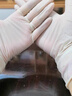 兰浪一次性乳胶手套加厚 实验室口腔检查100只 进口乳胶LD11 L码 实拍图