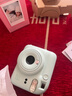 富士（FUJIFILM）立拍立得mini12 mini11/7/9升级款 相纸一次成像相机拍照生日礼物 Mini12 薄荷绿（现货） 官方标配 实拍图