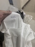 宜而爽【100%全棉 5A抑菌】T恤男士打底短袖汗衫罗纹纯棉内衣大码老头衫 实拍图