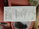 回力纯色全包棉鞋情侣室内外防滑保暖棉拖鞋HL0233红色38-39码 实拍图