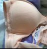 婧麒（JOYNCLEON）哺乳文胸孕妇内衣怀孕期哺乳薄款喂奶文胸产后前开扣无钢圈托聚拢 肤色3128【薄款透气聚拢】 85B 实拍图