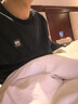 361°卫衣男装秋装长袖运动服休闲圆领宽松加绒上衣套头衫652344801D-6 实拍图