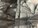 adidas 拒水防泼防风保暖鸭绒羽绒服面包服男女同款阿迪达斯官方   黑色   S 实拍图