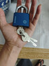 梅花（BLOSSOM）挂锁 铜芯铁锁 室内外大门锁50MM蓝色BC2950 实拍图