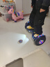 领奥智能儿童电动平衡车3-6-12岁体感10岁到15岁以上两轮自动平行车双轮成年人新款扭扭车 10吋越野高配蓝【蓝牙+炫光轮】 实拍图