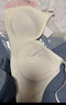 都市丽人小胸显大聚拢上托文胸女士软支撑无痕内衣薄款防下垂胸 粉底肤+烟灰兰 L 【建议体重110-125斤】 实拍图