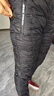 雅鹿2025冬季新款羽绒裤女外穿显瘦加绒加厚休闲白鸭绒保暖棉裤女 3460黑色 M (推荐85-105斤) 实拍图