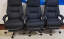 顾全电脑椅人体工学椅真皮办公椅可躺久坐舒适老板椅C570黑皮 实拍图