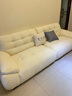 佐尔适太空云沙发布艺客厅法式奶油风雪尼尔多功能中古风可拆洗云朵沙发 【全拆洗功能款】2.8米大双人位（标准1.03米宽） 【旗舰版】抗菌防水涟纹雪尼尔绒 实拍图