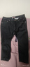 皮尔卡丹（pierre cardin）牛仔裤男秋冬季直筒休闲裤子男士商务潮流修身男裤黑色38 实拍图