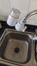 京东京造 水龙头净水器 过滤器 家用厨房自来水前置过滤器 可视化可清洗滤芯 1机4芯套装 实拍图
