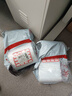 登比白边自封袋【加厚20丝】7号14*20cm/100只防水食品PE透明密封袋 实拍图