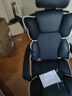锦汐电脑椅办公椅子电竞椅家用人体工学椅老板椅主播靠背椅皮革转椅 黑色-工学椅【含乳胶坐垫】 实拍图