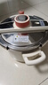 天喜高压锅304不锈钢家用大容量8L防爆单手开合压力锅24cm燃气电磁炉 实拍图