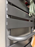 阿洛德暖气片铜铝复合小背篓家用水暖壁挂式枪灰色卫生间暖气置物架 400mm*600mm 高-抗菌枪灰A款 实拍图