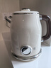 美的（Midea）艺术家电热水壶  烧水壶自动断电保温一体  1.6L大容量电热水壶 316L不锈钢恒温壶 精准控温 63-Q 实拍图