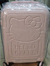 银座Hello Kitty 凯蒂猫正版联名行李箱20英寸小型旅行箱万向轮拉杆箱 实拍图