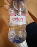依云（evian）天然矿泉水 法国原装进口饮用水 瓶装水 【塑料瓶】330ml*24瓶英文版 实拍图