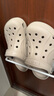 卡骆驰（CROCS）洞洞鞋贝雅男鞋女鞋轻便耐磨一脚蹬拖鞋休闲鞋|10126 卵石色-2V3 36 /37(220mm) 实拍图