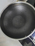 炊大皇 炒锅 304不锈钢炒菜锅煎锅 平底不粘炒锅32cm 可立可视盖不挑灶 实拍图