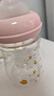 欧贝妮 新生儿奶瓶 婴儿奶瓶 玻璃奶瓶 初生儿宝宝奶瓶0-3-6个月150ML 实拍图