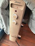 美的（Midea）【强劲热力】电热油汀/取暖器家用/加热电暖器/17片电暖气片/立式加热器大面积加湿恒温 HYW30GW 实拍图