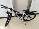 飞鸽（FLYING PIGEON）山地自行车成人男女变速山地车青少年中小学生车越野户外骑行单车 【高碳钢】G8002代-辐条轮-白色 26寸轮组（适合160-180cm） 21速入门版 实拍图