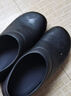 滑克WAKO厨师工作鞋防滑防水防油男女 厨房专用食堂厨工鞋轻便耐磨 黑色9031 43 实拍图