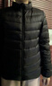 雪中飞秋冬新款情侣立领轻薄羽绒服休闲短款鸭绒保暖羽绒服 宝石黑|8086 XL 180/100A 实拍图